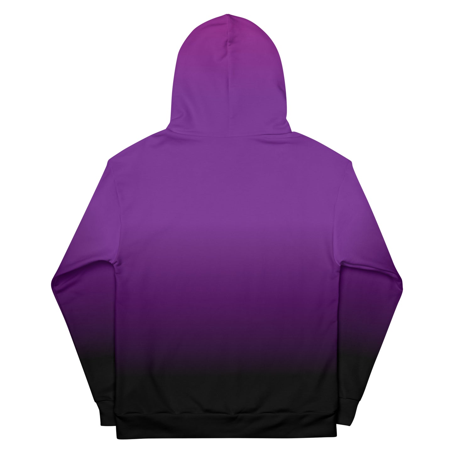 Gradient Purple to Black Unisex Hoodie