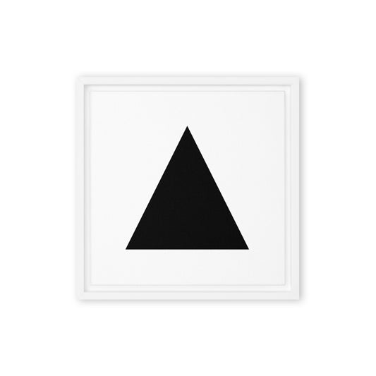 Black Triangle #26 Framed