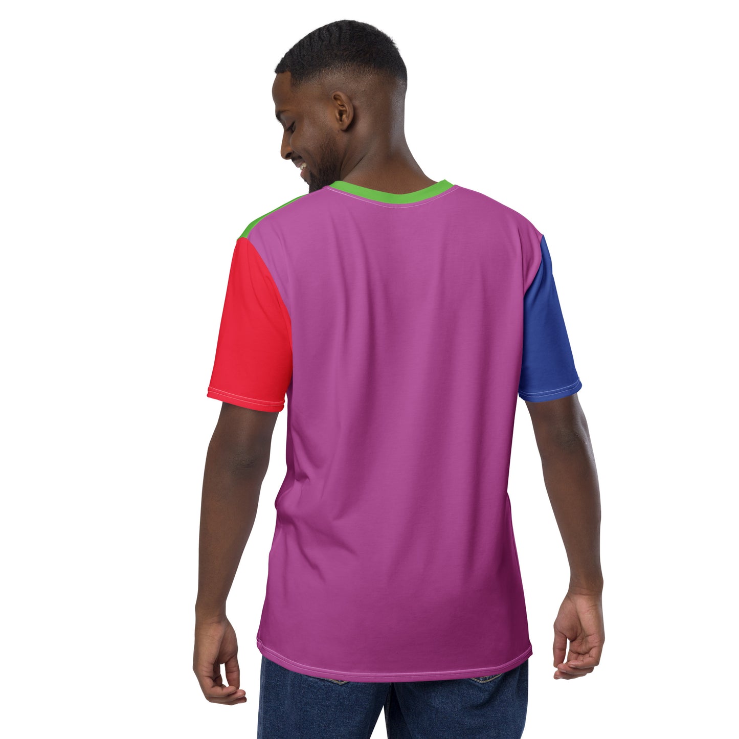 Classic Color Blocking Brights Men's t-shirt