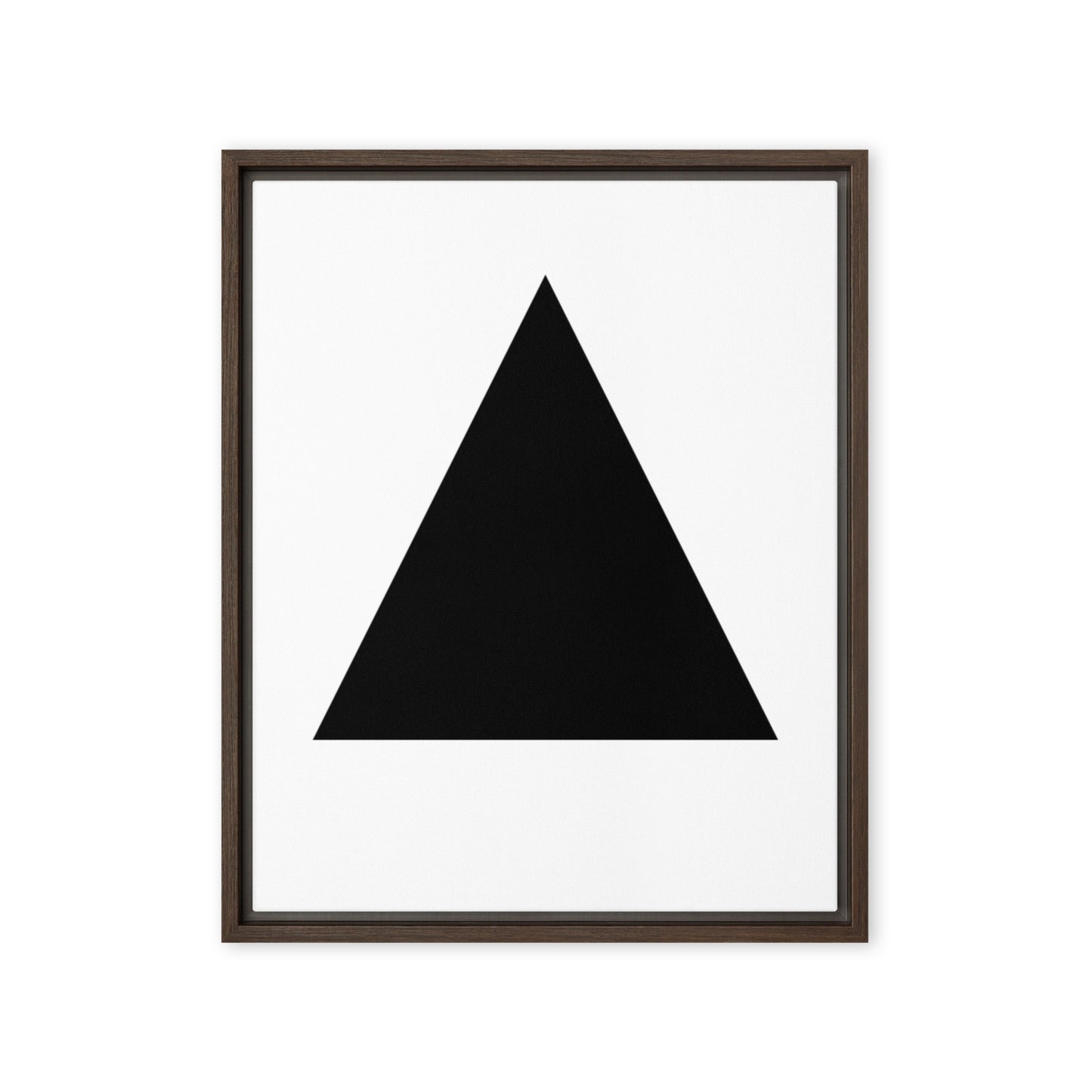 Black Triangle #26 Framed