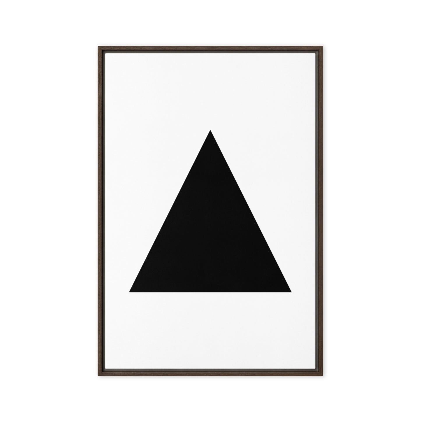 Black Triangle #26 Framed