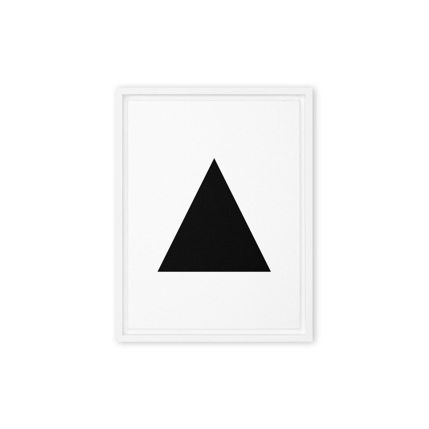 Black Triangle #26 Framed