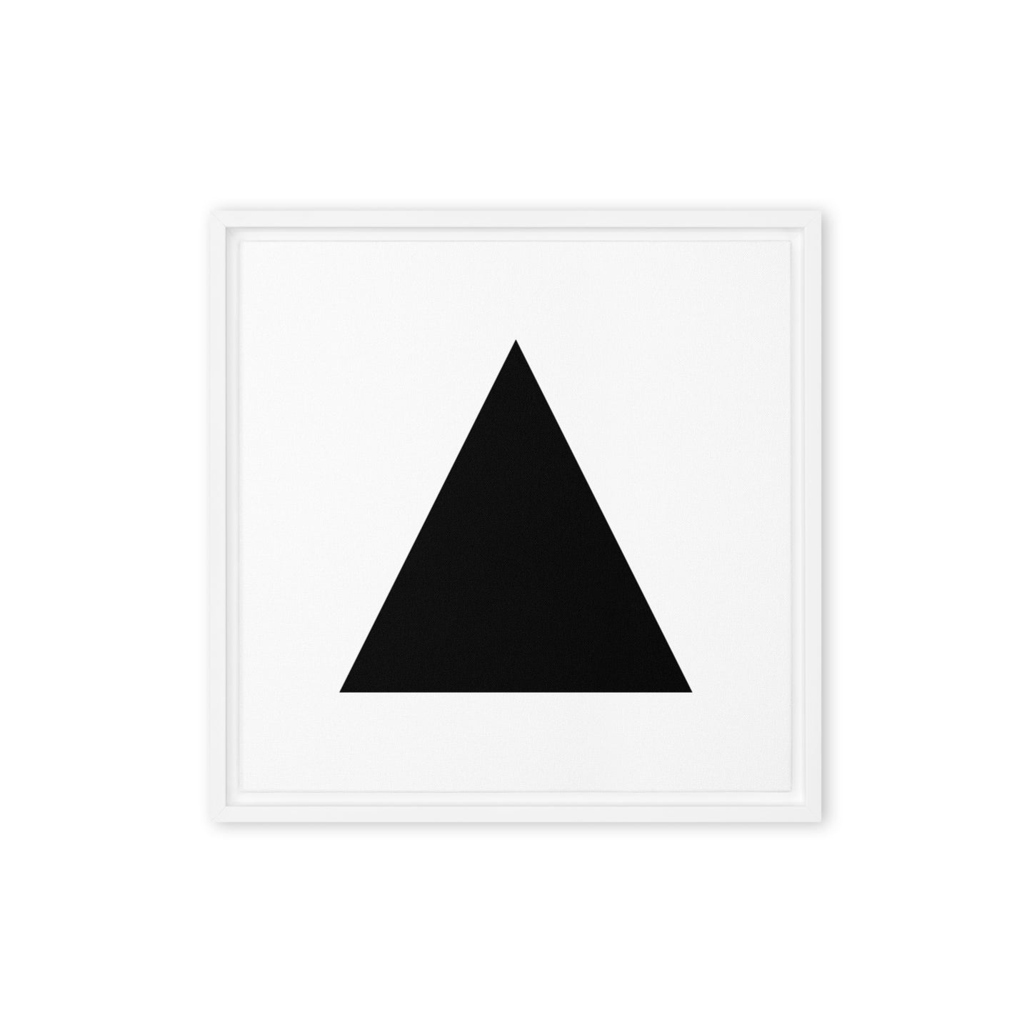 Black Triangle #26 Framed