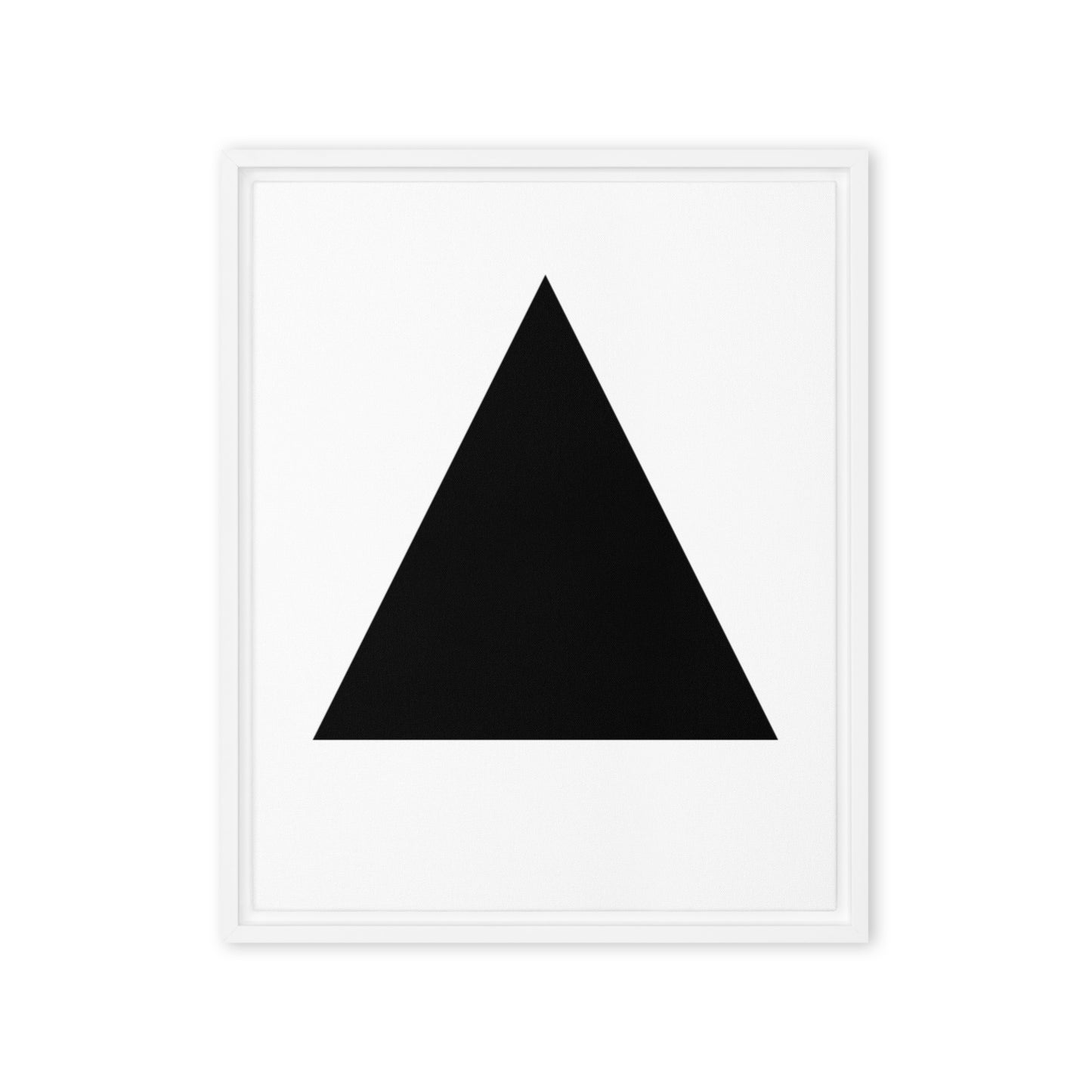 Black Triangle #26 Framed