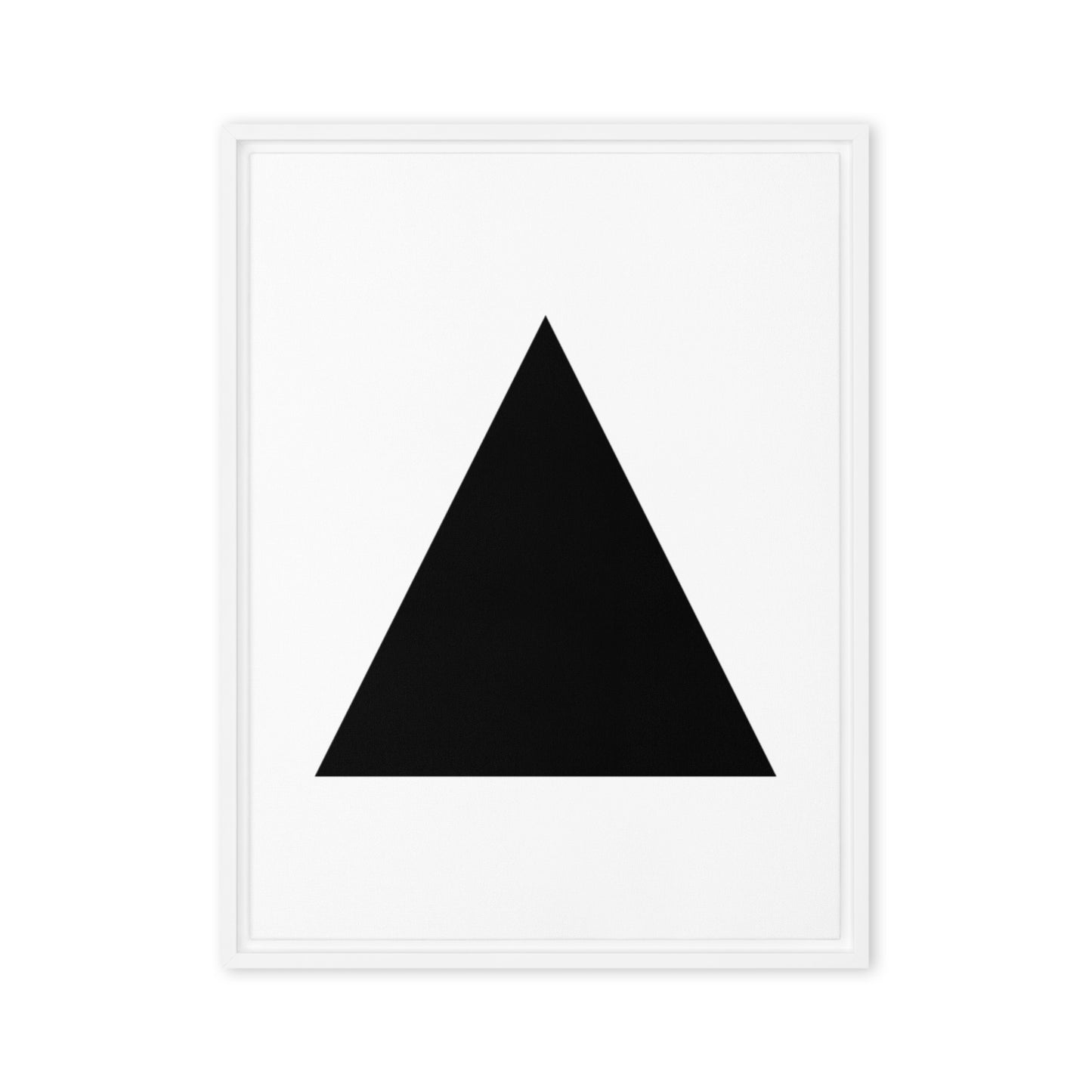 Black Triangle #26 Framed