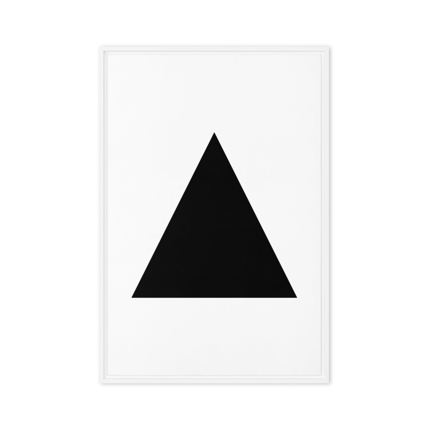 Black Triangle #26 Framed