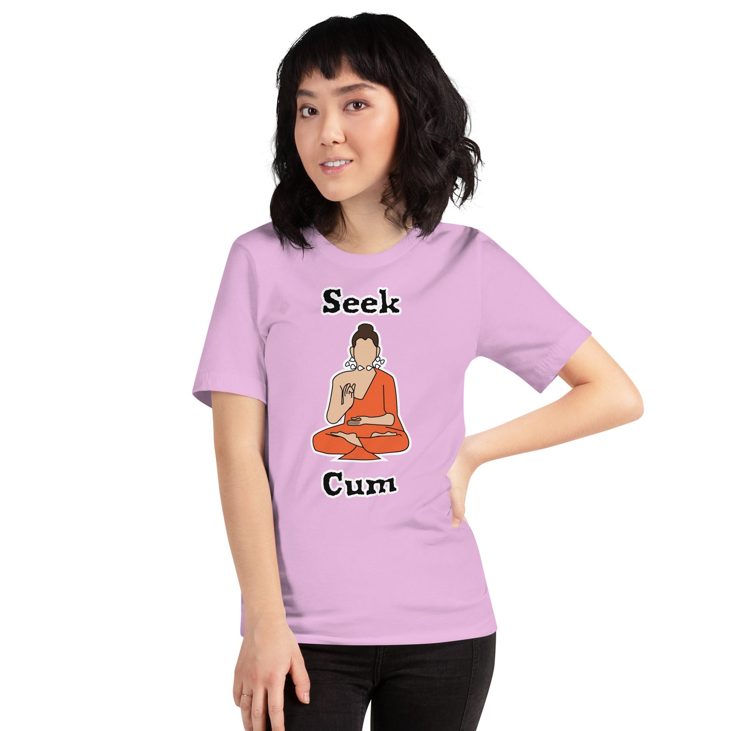 Seek Cum Unisex t-shirt